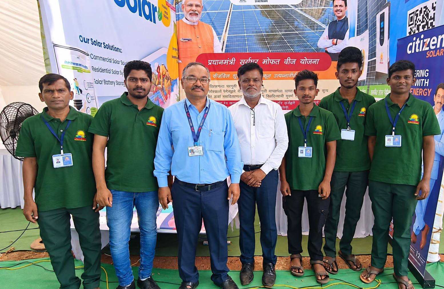 Government scheme promotion programme at Topiwala High School Malvan with MSEDCL and Dabholkar Solar team